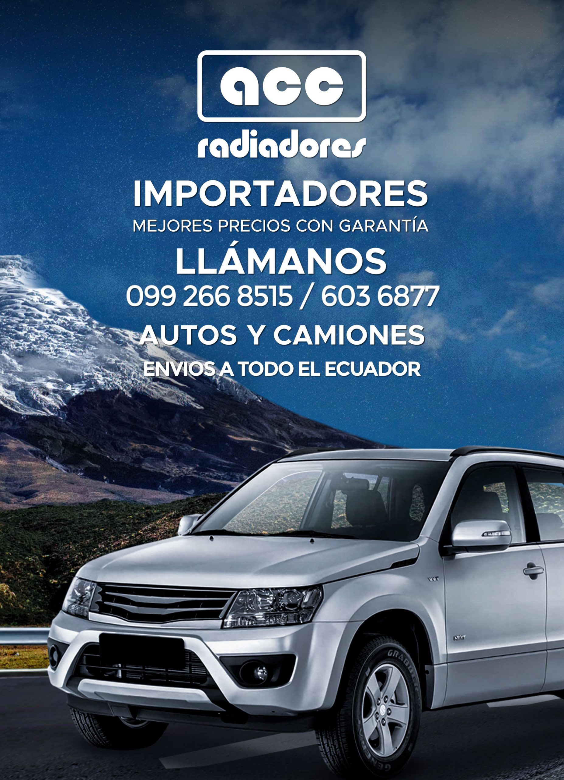 Radiadores Chevrolet en Ecuador